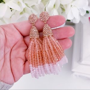 Baublebar Ombré Pink Piñata Tassel Earrings